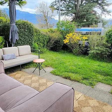 Side/fire Place/garden/freeparking/45m2 La Tour-de-Peilz