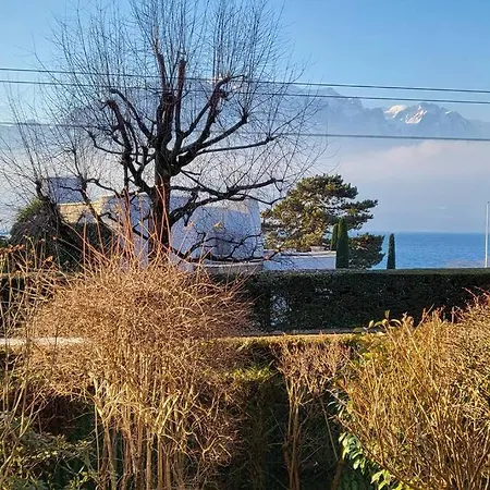 Side/fire Place/garden/freeparking/45m2 * La Tour-de-Peilz