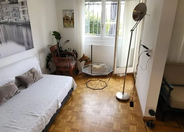 公寓 Side/fire Place/garden/freeparking/45m2 拉图尔德佩