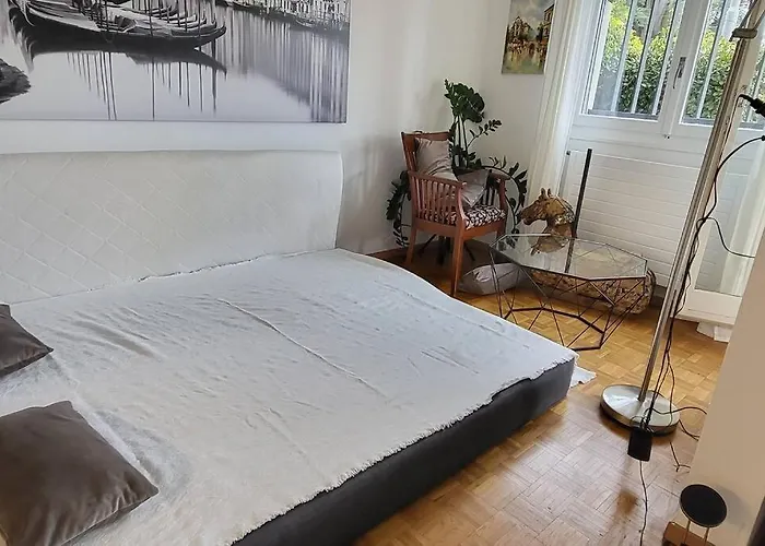 Side/fire Place/garden/freeparking/45m2 * La Tour-de-Peilz