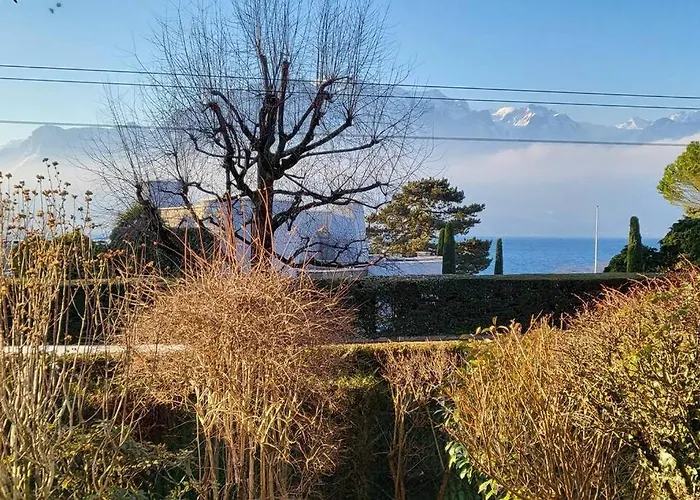 Side/fire Place/garden/freeparking/45m2 * La Tour-de-Peilz